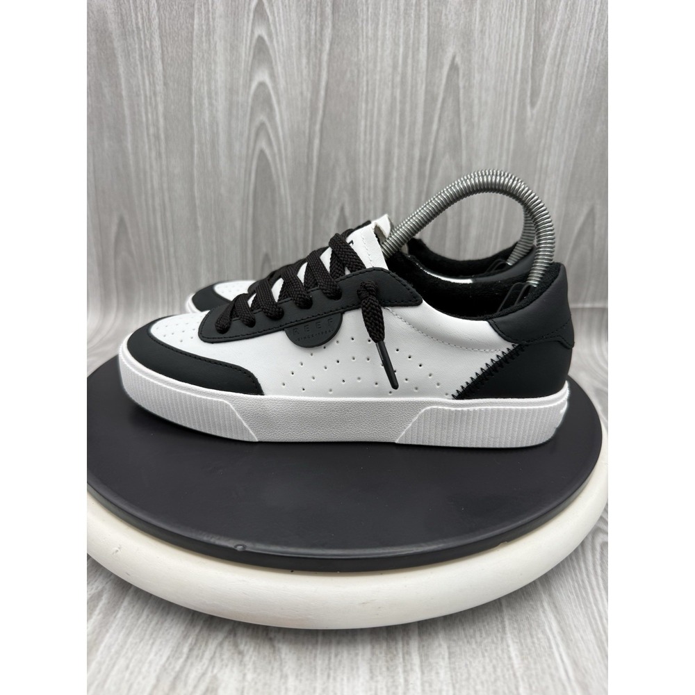 Reef Lay Day Seas Womens Size 7 Black White Platform Sneakers Casual Shoes NEW